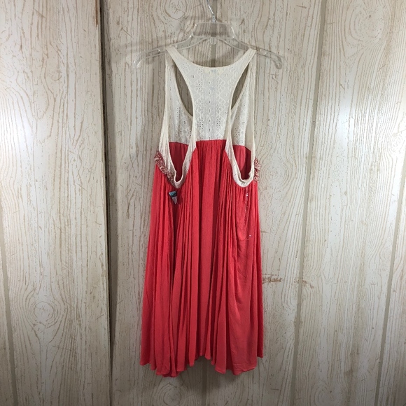 Kori America Lace Racerback Dress Size L M42 - Picture 3 of 7